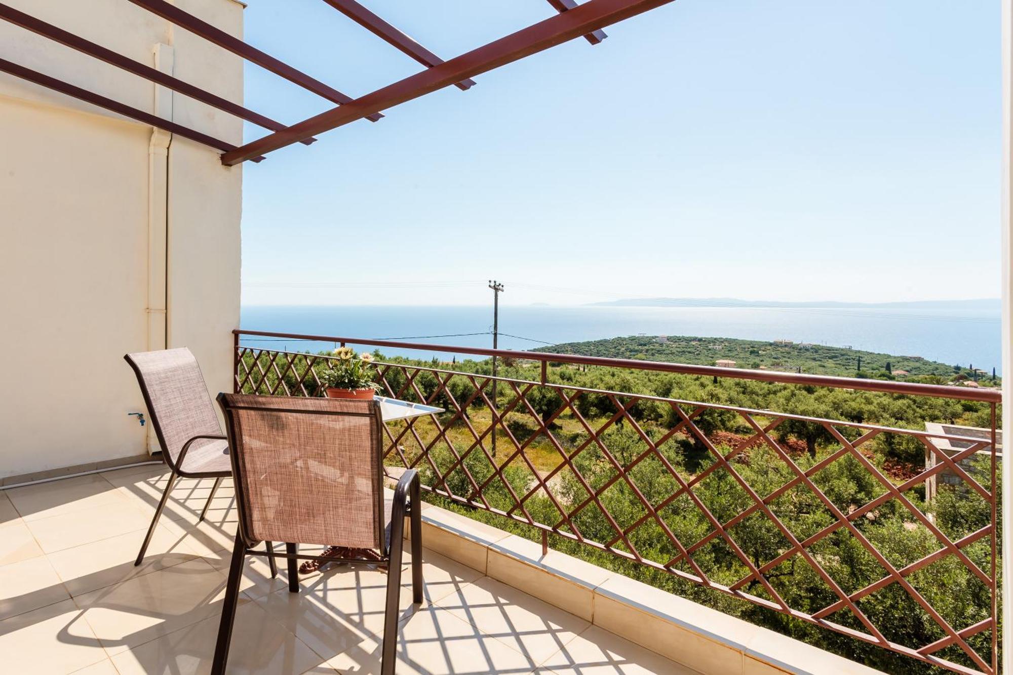 Villa Armonia, Sunset View&Relaxing Beach Vibe Proástion Exterior foto